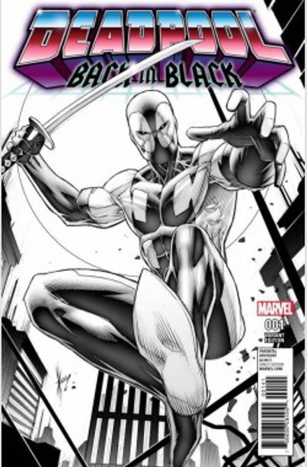 Deadpool Back in Black #1 (Keown Sketch Cover)