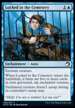 Locked in the Cemetery (Innistrad: Midnight Hunt) Trading Card