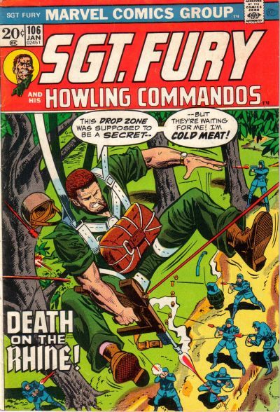 Sgt. Fury And His Howling Commandos #106 Comic