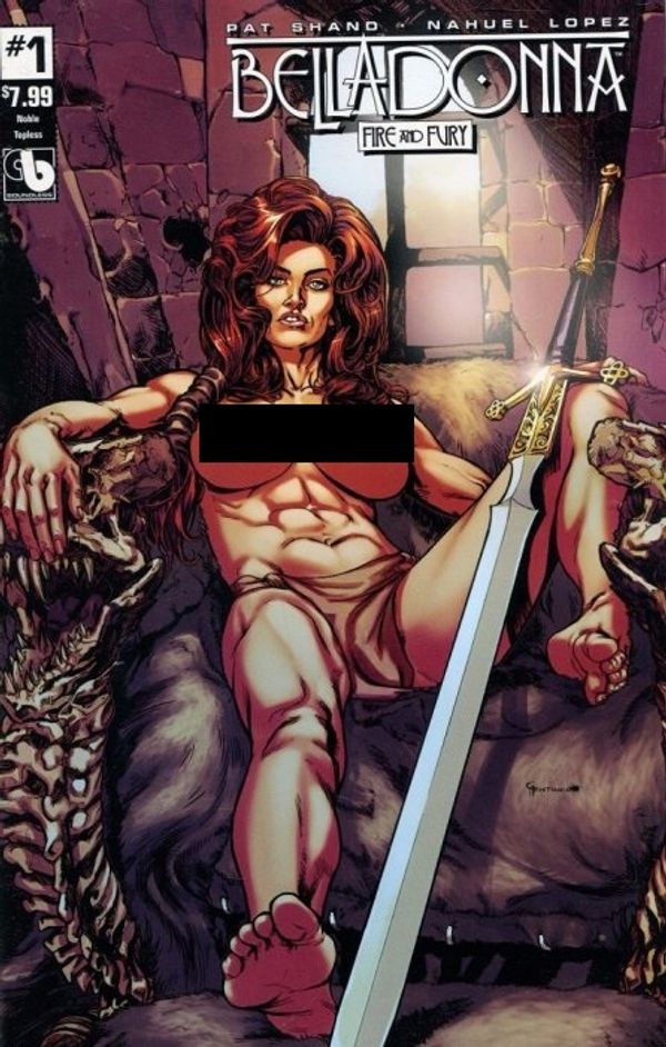 Belladonna: Fire & Fury #1 (Noble Topless)