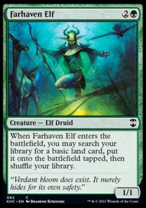 Farhaven Elf (Kaldheim Commander Decks)