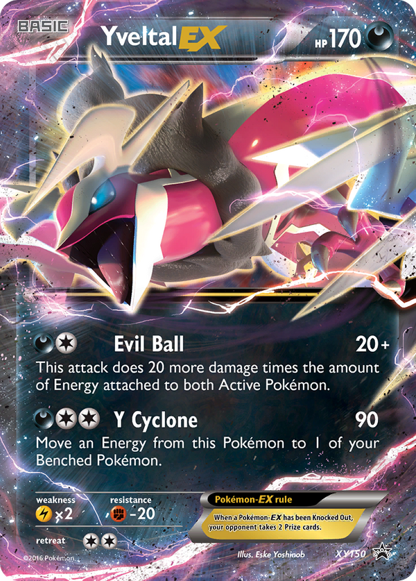 Yveltal EX (XY150) - XY Black Star Promos