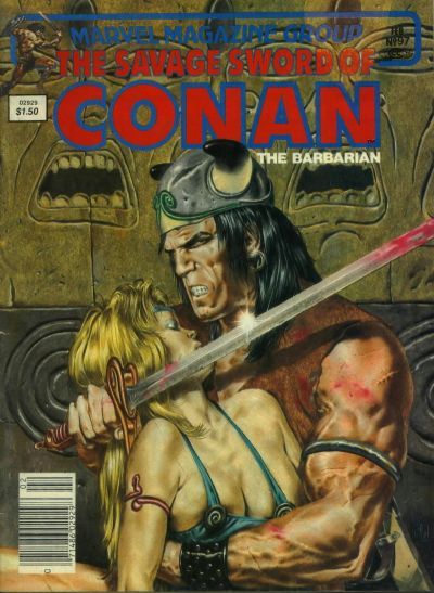 The Savage Sword of Conan #97 Comic