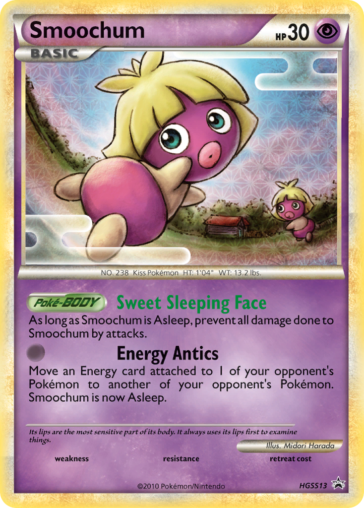 Smoochum (HGSS13) - HGSS Black Star Promos Pokémon Card