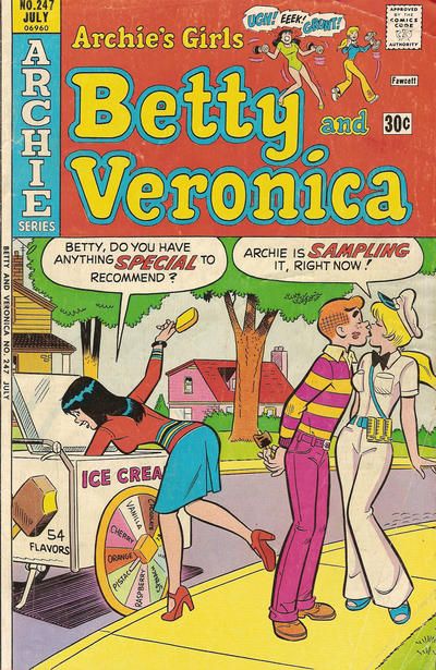 Archie's Girls Betty and Veronica #247 Comic