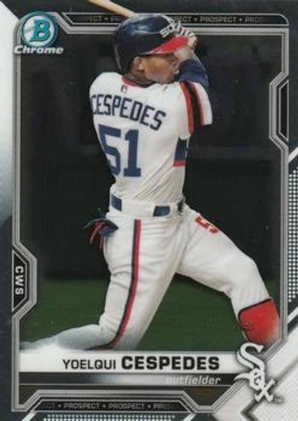 Yoelqui Cespedes 2021 Bowman Chrome - Prospects Baseball #BCP-176