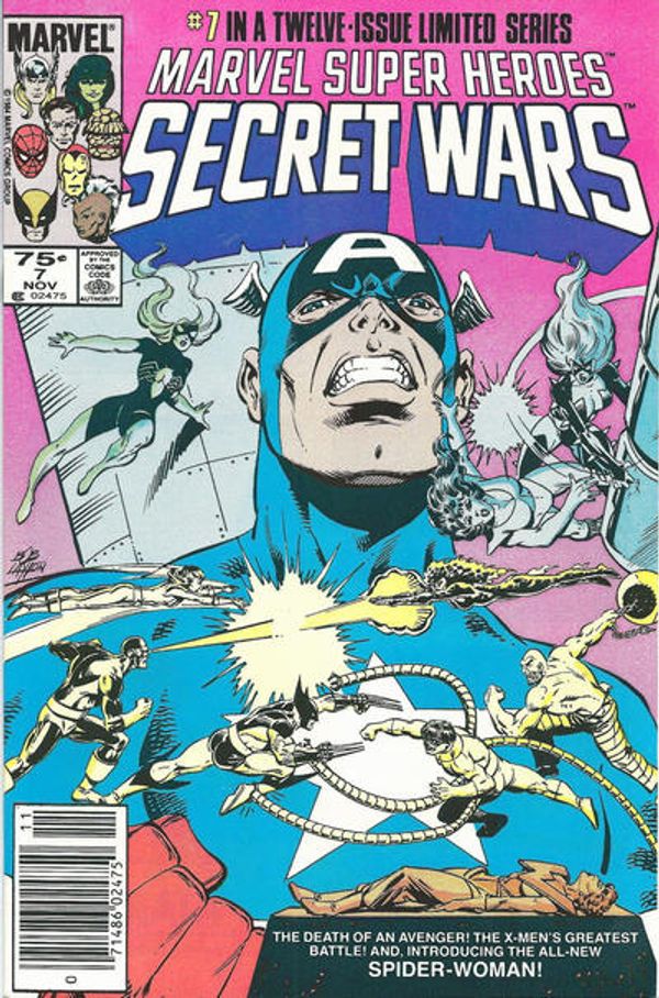 Marvel Super-Heroes Secret Wars #7 (Newsstand Edition)