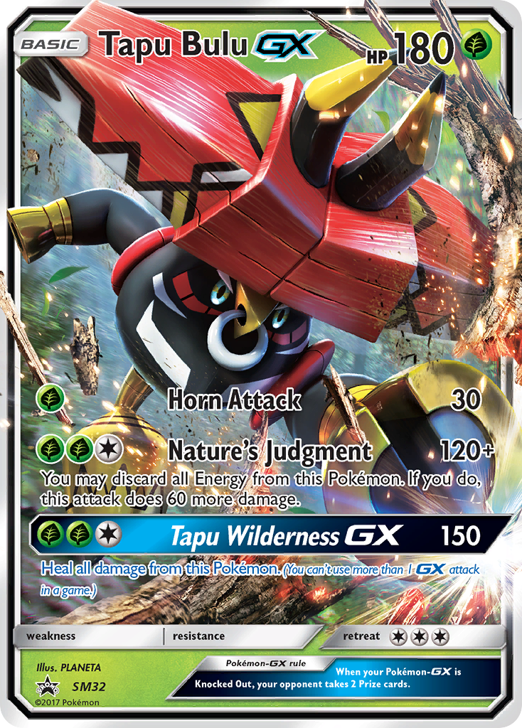 Tapu Bulu Pokémon Card