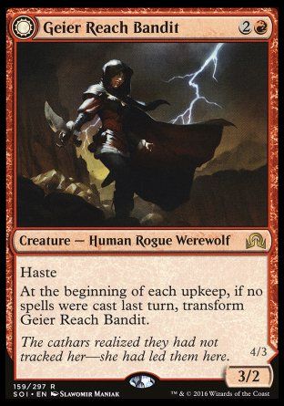 Geier Reach Bandit (Shadows over Innistrad) Trading Card