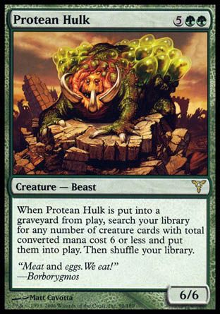 Protean Hulk (Dissension) Trading Card