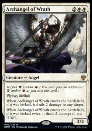 Archangel of Wrath (Dominaria United) Trading Card