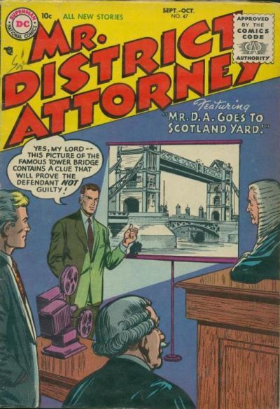 Mr. District Attorney #47 Comic