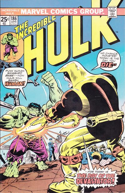 Incredible Hulk #186 Comic