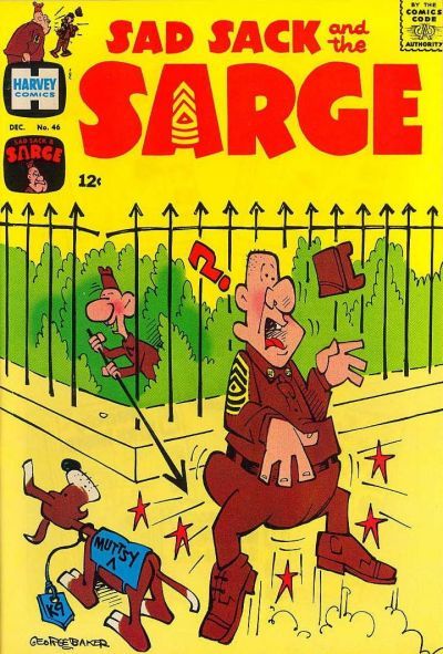 Sad Sack And The Sarge #46 Comic