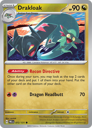 Drakloak (72/131) - Prismatic Evolutions