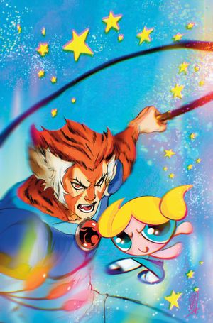 ThunderCats / The Powerpuff Girls #4 (Cvr H Inc 1:10 Zulema Lavina Virgin Variant)