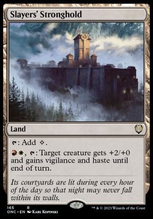 Slayers' Stronghold (Phyrexia: All Will Be One Commander Decks)