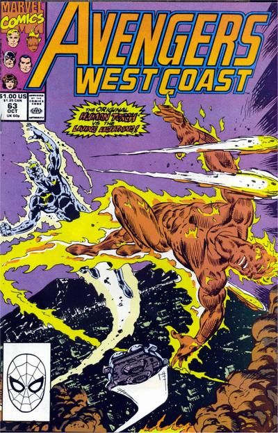 Avengers West Coast #63 Comic