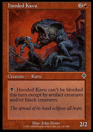 Hooded Kavu (Invasion) Trading Card