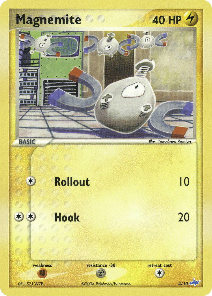 Magnemite (4/10) - EX Trainer Kit Latios Pokémon Card