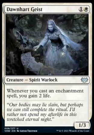 Dawnhart Geist (Innistrad: Crimson Vow) Trading Card