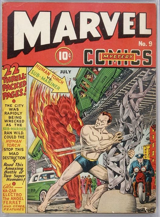 Marvel Mystery Comics #9 Comic