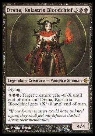 Drana, Kalastria Bloodchief (Rise of the Eldrazi) Trading Card