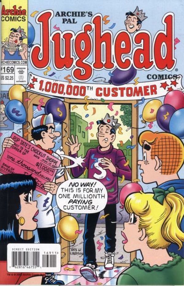 Archie's Pal Jughead Comics #169