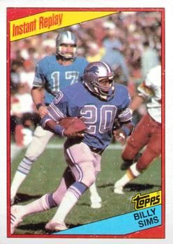 Billy Sims 1984 Topps #261 Sports Card