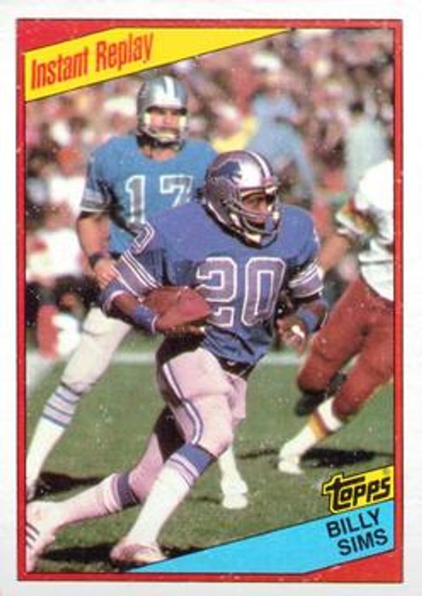 Billy Sims 1984 Topps #261