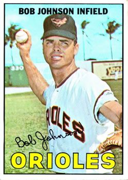 Bob Johnson 1967 Topps #38 Sports Card