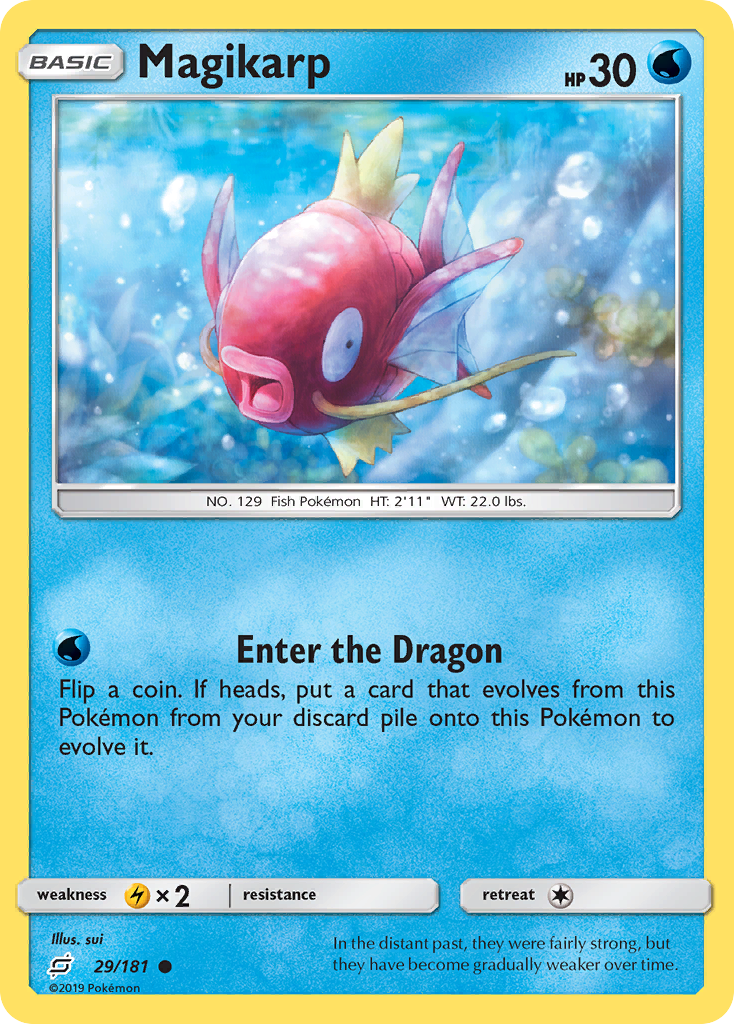 Magikarp (29/181) - Team Up Pokémon Card