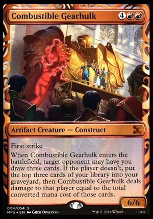 Combustible Gearhulk (Kaladesh Inventions)