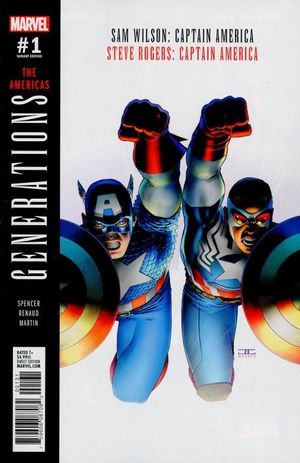 Generations: Sam Wilson & Steve Rogers Captain America #1 (Cassady Variant)