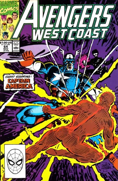 Avengers West Coast #64 Comic