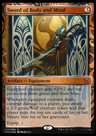 Sword of Body and Mind (Kaladesh Inventions) Trading Card