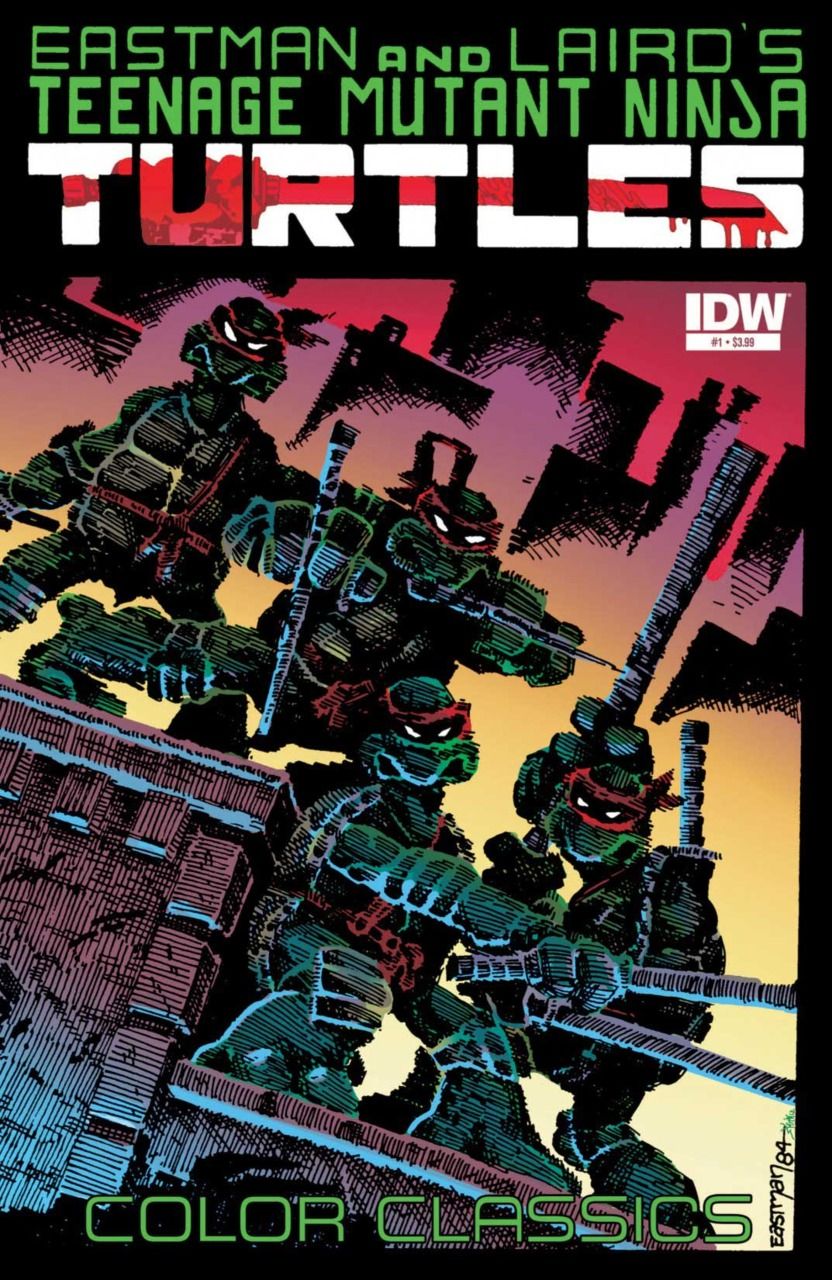 Teenage Mutant Ninja Turtles: Color Classics Comic