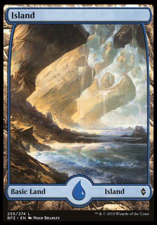 Island (Battle for Zendikar) Trading Card