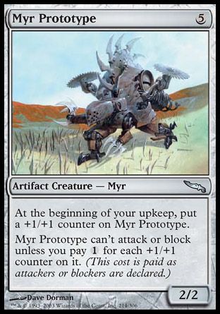 Myr Prototype (Mirrodin) Trading Card