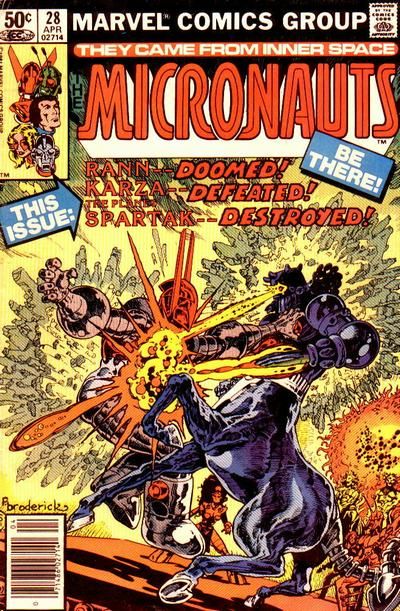 Micronauts #28 Comic