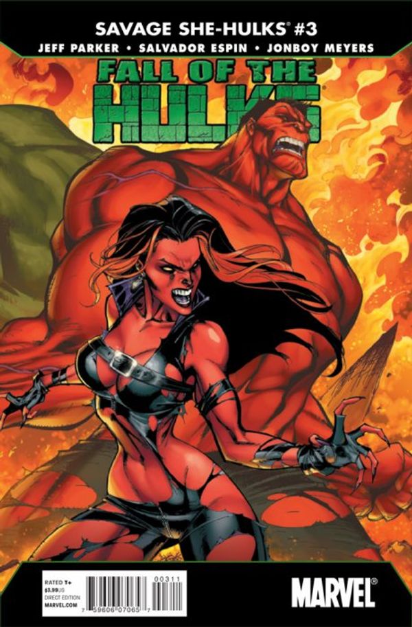 Fall of the Hulks: The Savage She-hulks #3