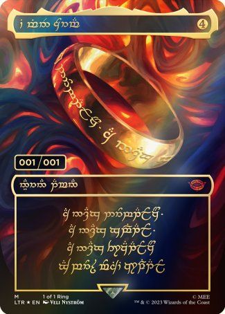 The One Ring (Ultra Rare Cards) Trading Card