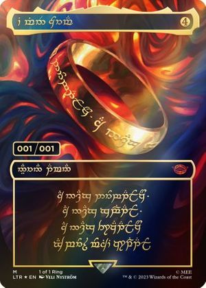 The One Ring (Ultra Rare Cards)