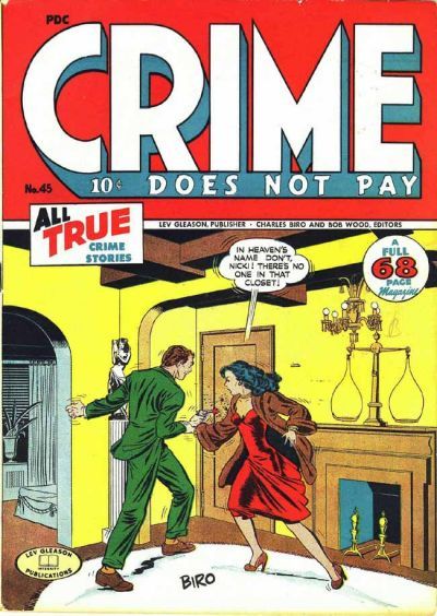 Crime Does Not Pay #45 Comic