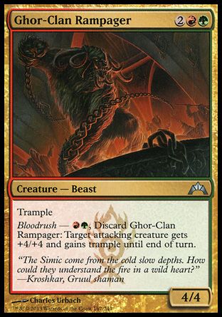 Ghor-Clan Rampager (Gatecrash) Trading Card