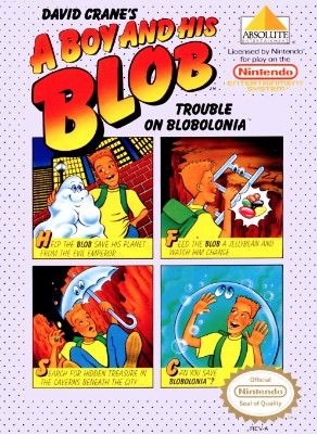 A Boy and His Blob: Trouble on Blobolonia, David Crane's Video Game