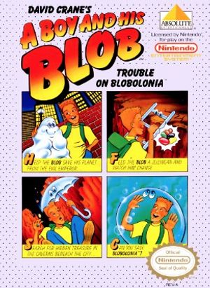 A Boy and His Blob: Trouble on Blobolonia, David Crane's 