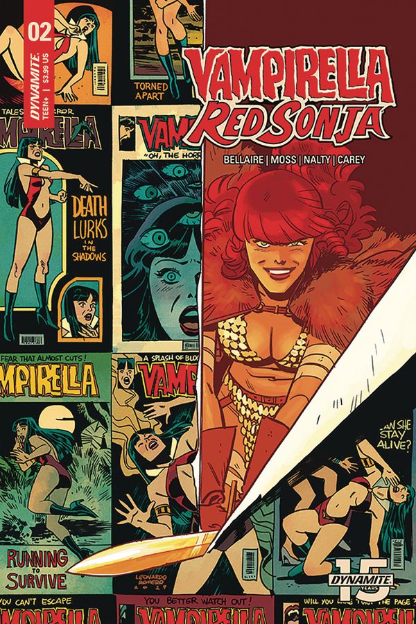 Vampirella/Red Sonja #2 (Cover D Romero & Bellaire)