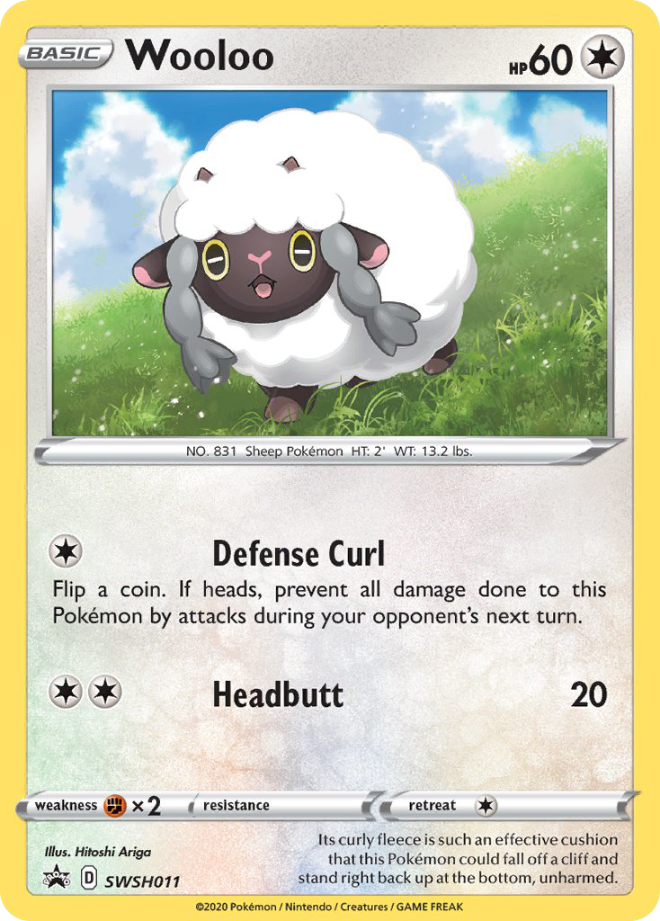 Wooloo (SWSH011) - SWSH Black Star Promos Pokémon Card