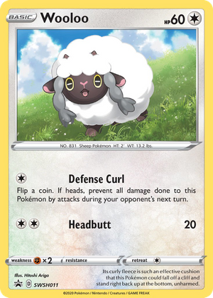 Wooloo (SWSH011) - SWSH Black Star Promos